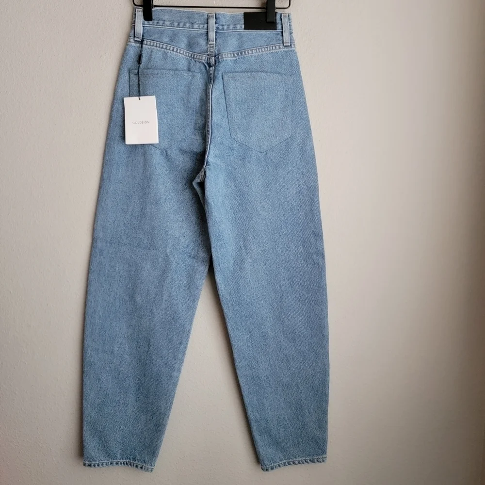 GOLDSIGN the Curved Jeans in Tate size 23 NWT